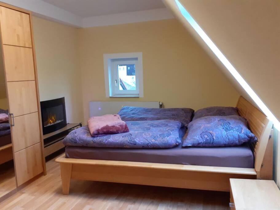 Schoene Und Ruhige Ferienwohnung In Ottendorf Sebnitz Bagian luar foto